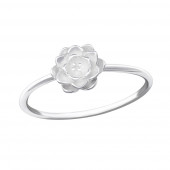 Inel din argint floare model DiAmanti DIA36162